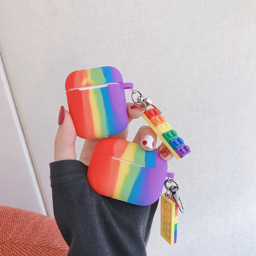 Rainbow Airpod Case Cover by Veasoon