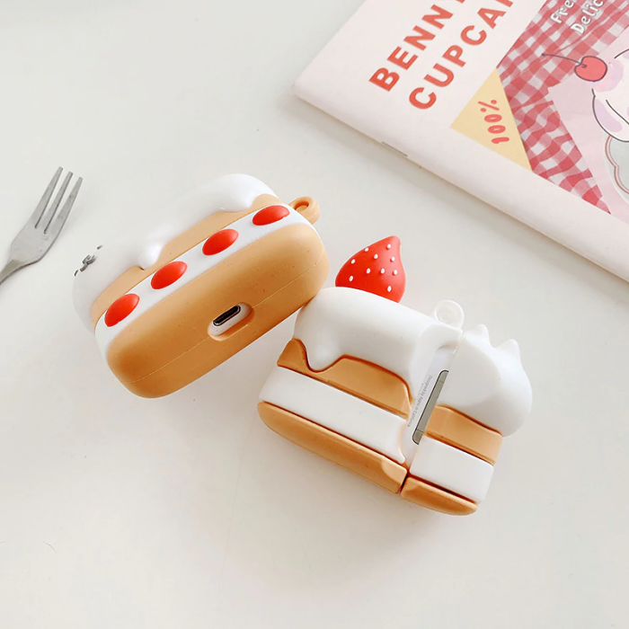 Cat Cake Airpod Case Cover by Veasoon