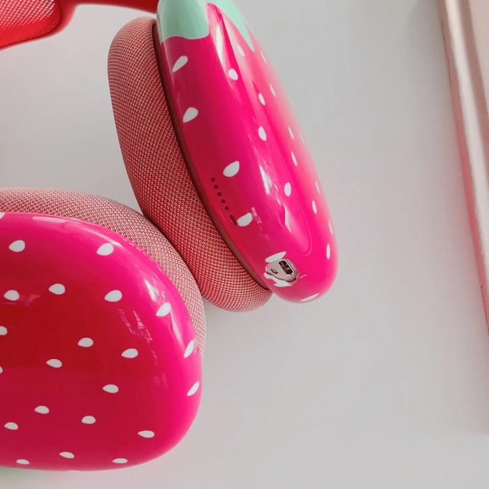 Strawberry Headphone Covers by Veasoon