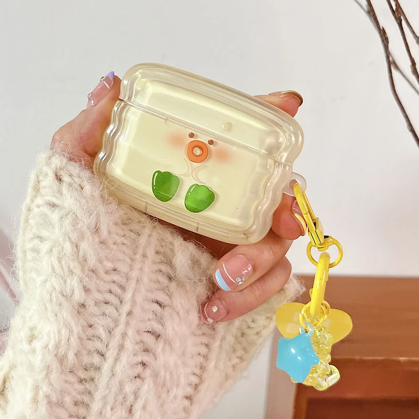 Jelly Duck AirPods Case Cover by Veasoon