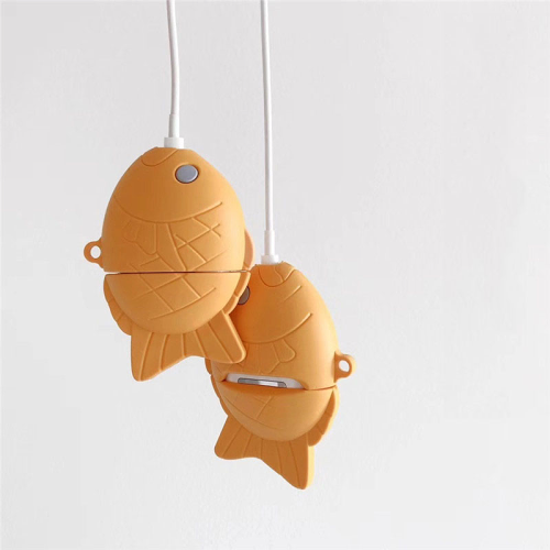 Dorayaki Fish Bun Airpod Case Cover by Veasoon