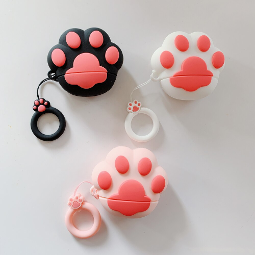 Cat Paw Airpod Case Cover (3 Colours) by Veasoon