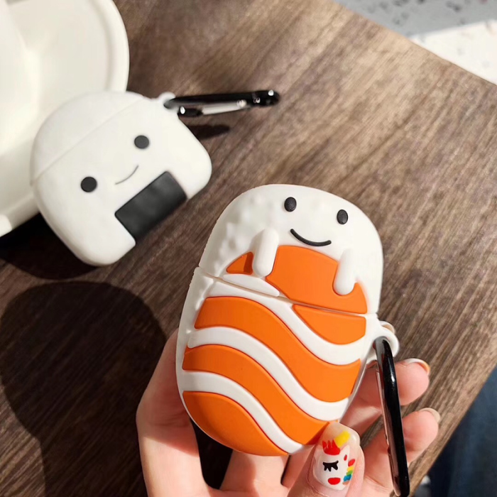 Sushi Airpod Case Cover (2 Designs) by Veasoon