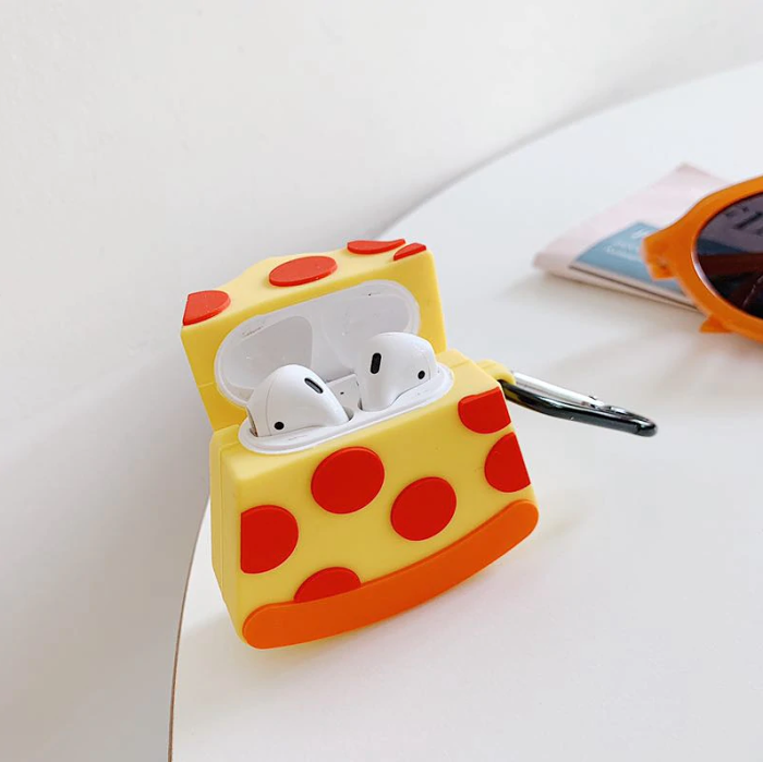 Slice of Pizza Airpod Case Cover by Veasoon