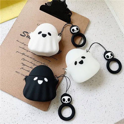 Cute Ghost Airpods Case (1&2) by Veasoon