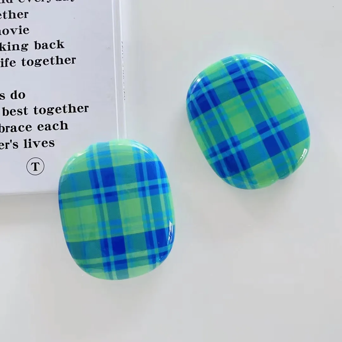 Clueless Tartan Check Headphone Covers (2 Designs) by Veasoon