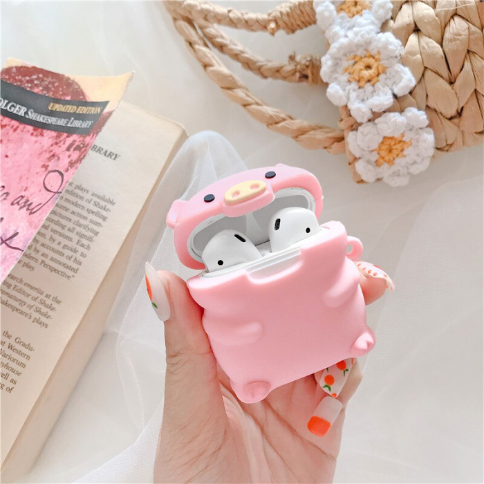 Piglet Airpod Case Cover by Veasoon