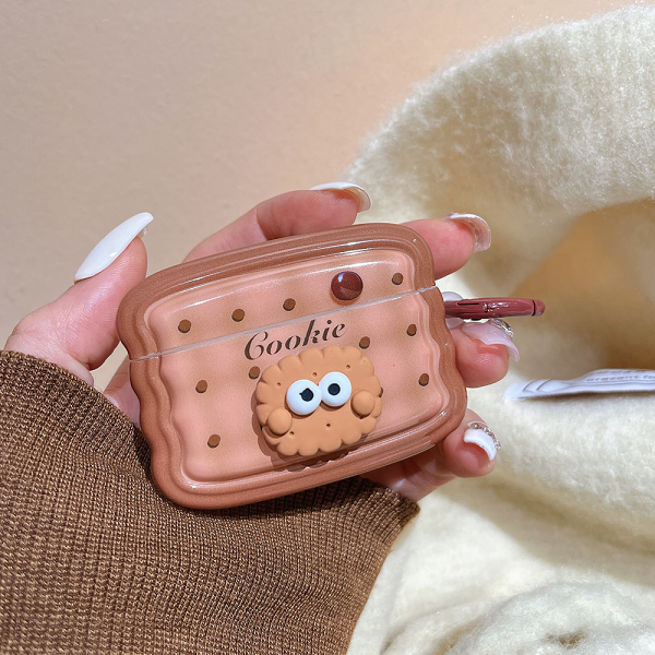 Wavy Cookie AirPods Case Cover by Veasoon