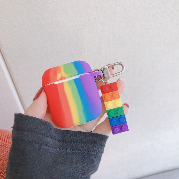 Rainbow Airpod Case Cover by Veasoon