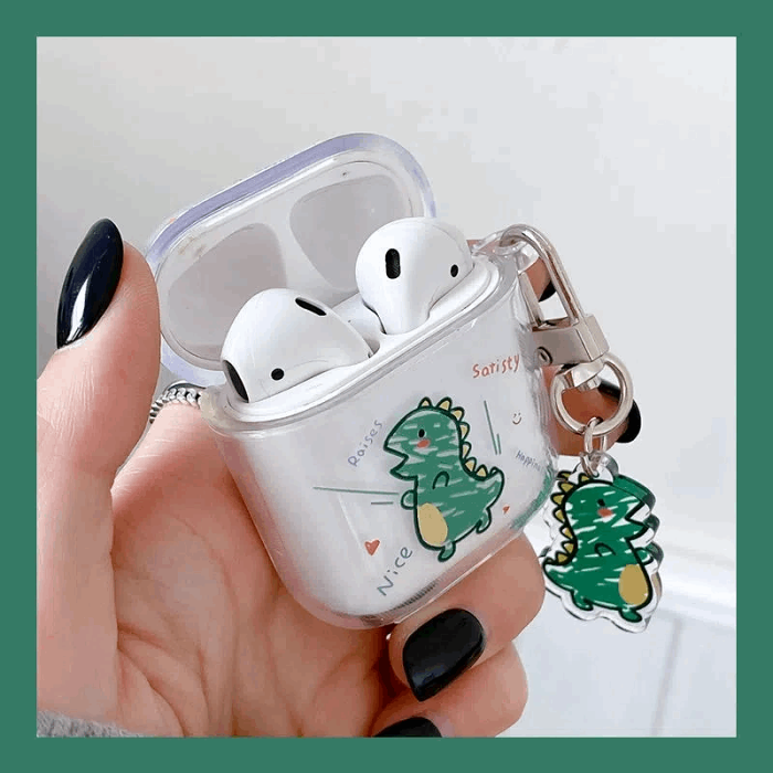 Baby Dinosaur AirPods Charger Case Cover by Veasoon