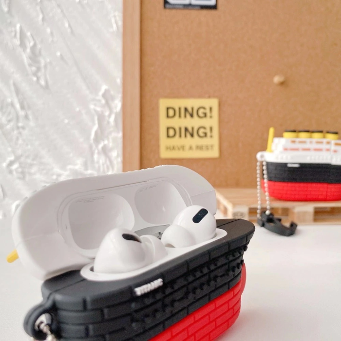 Cruise Ship Airpod Case Cover by Veasoon