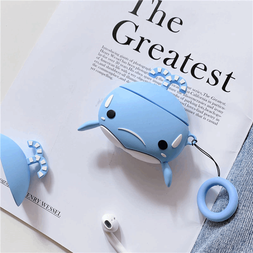 Baby Whale Airpod Case Cover by Veasoon