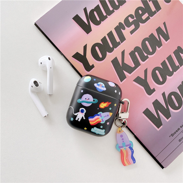 Space Travel Airpod Case Cover (2 Colours) by Veasoon