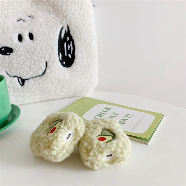 Teddy Avocado Airpod Case Cover by Veasoon