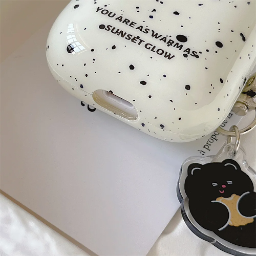 Biscuit Bear AirPods Charger Case Cover by Veasoon