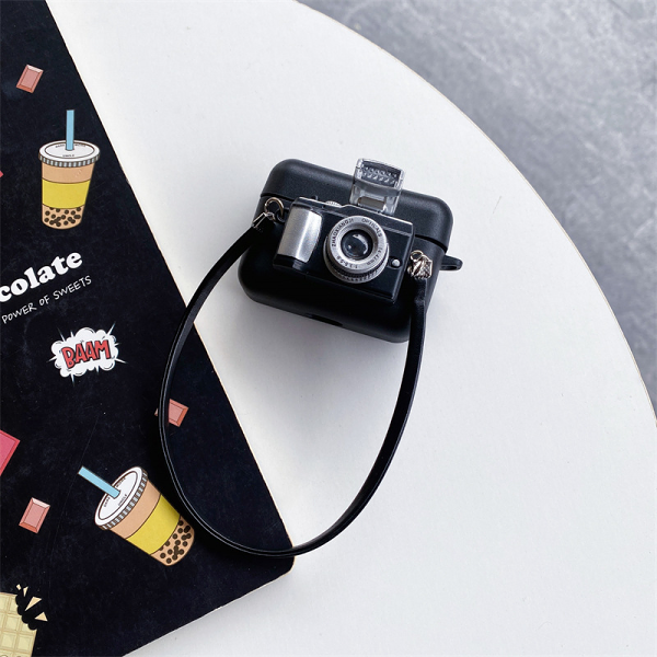 Vintage Style Camera Airpod Case Cover by Veasoon