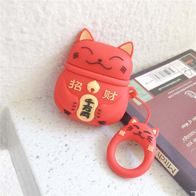 Lucky Cat Airpods Case (1&2&3&Pro) | LIMITED STOCK by Veasoon