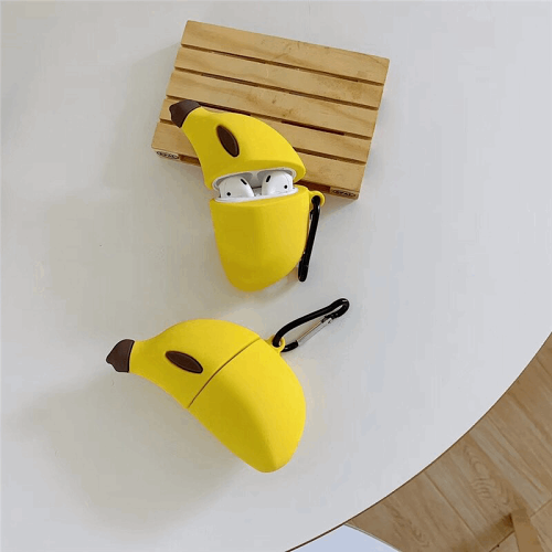 Banana Airpod Case Cover by Veasoon