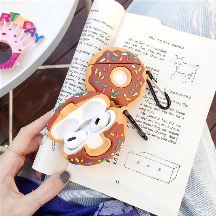 Sprinkled Donuts Airpod Case Cover by Veasoon