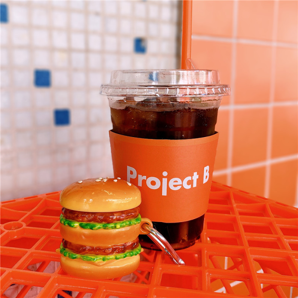 Hamburger Airpod Case Cover by Veasoon