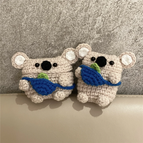 Crochet Koala AirPods Case Cover by Veasoon