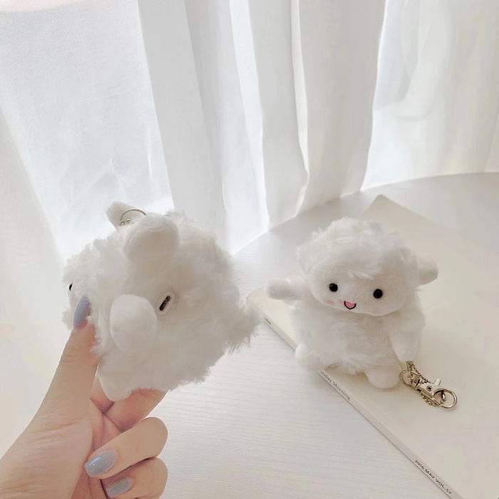 Plush Sheep AirPod Case Cover by Veasoon