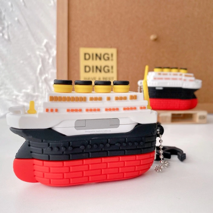 Cruise Ship Airpod Case Cover by Veasoon