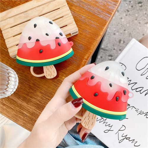 Watermelon Ice Cream Airpod Case Cover by Veasoon