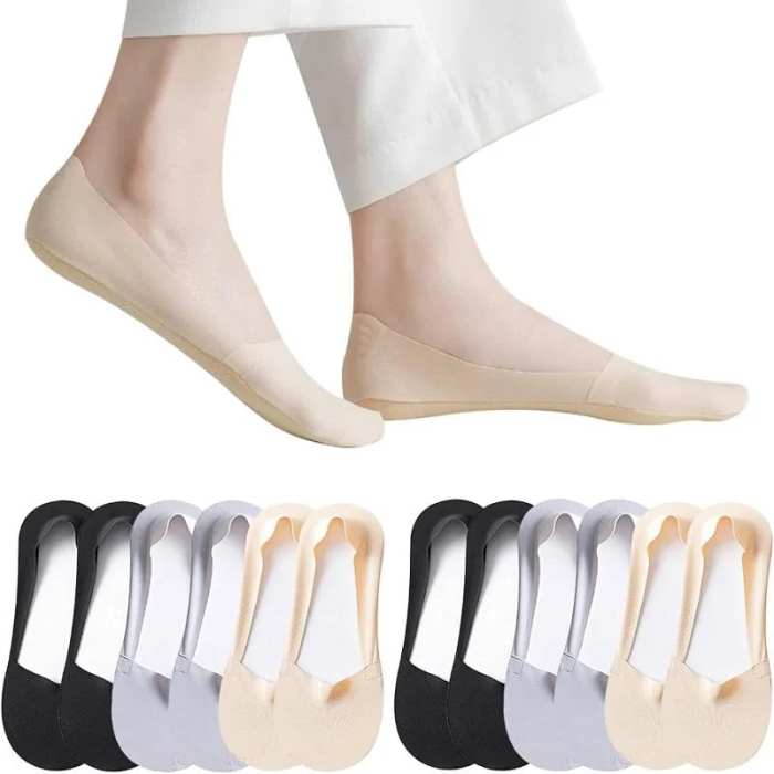 BUY 6 SAVE 30%Thin No Show Socks