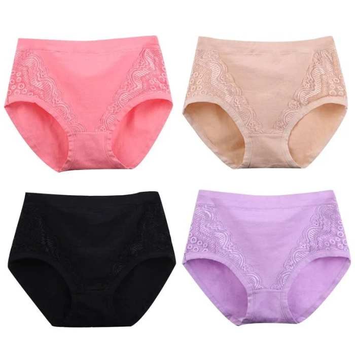 BUY MORE SAVE MORE - 2024 Plus Size High Waist Leak Proof Cotton Panties