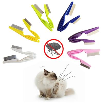 2023 Confidentiay Multifunctional Pet Hair Comb Flea and Tear Stain Removal