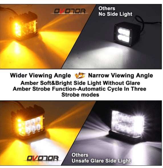 Hot Sale Promotion 49% OFF - Car Dual Sides LED Dual Color Light
