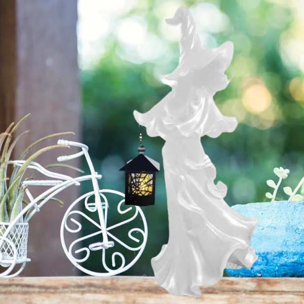 2024 Halloween Presale 49% Off TodayWitch With Lantern Decoration by Veasoon