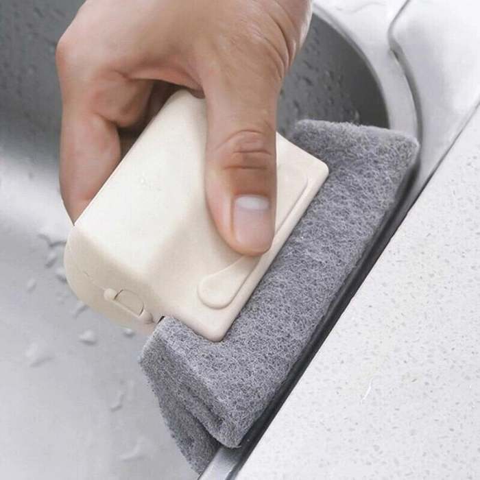 Fuller Creative Magic Reusable Groove Cleaning Brush For Window, Door, Sink & Others