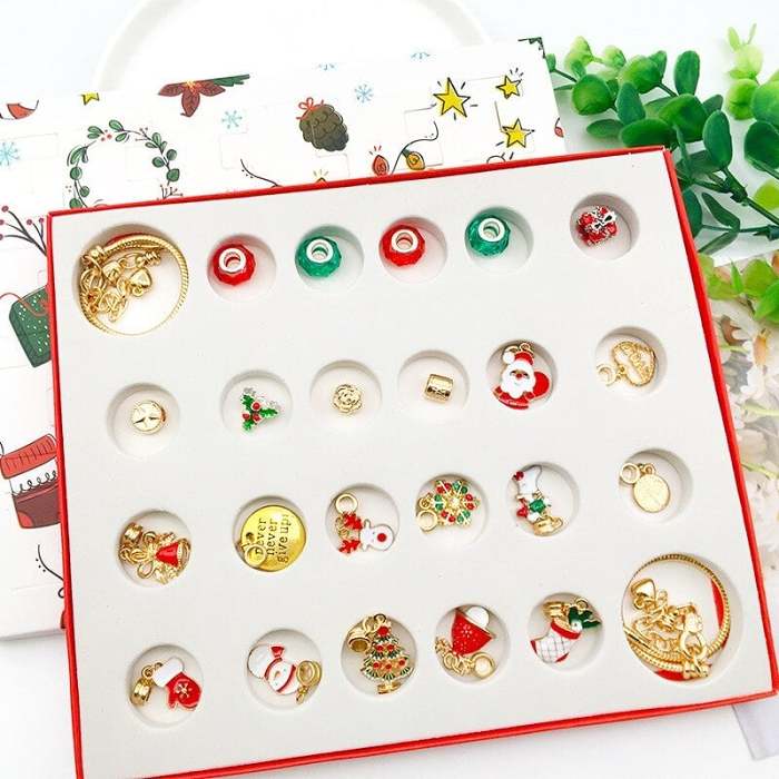 DIY Bracelet - Advent Countdown Calendar Buy 2 Free Shipping