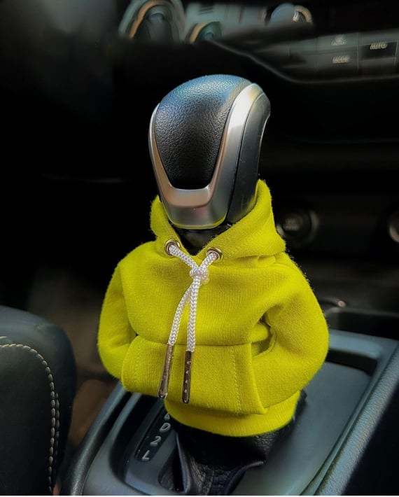 Hoodie Car Gear Shift Cover