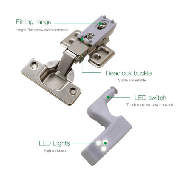 Hinge LED Light- (Buy 10 Get 6 Free Now)