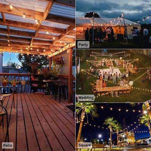 SUMMER HOT SALE 49% OFF - Waterproof Solar Powered LED Outdoor String Lights(Buy 2 Free Shipping)