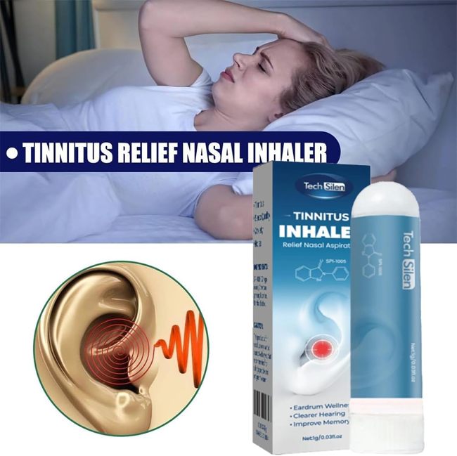 Last Day Promotion 49% OFF - TechSilen Tinnitus Inhaler
