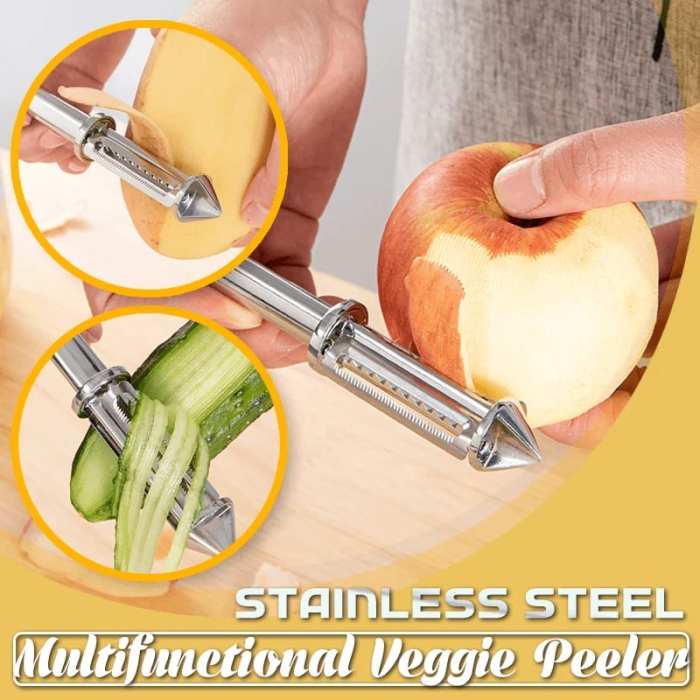 EARLY CHRISTMAS SALE - Stainless steel Multifunctional Veggie Peeler-BUY MORE SEND MORE