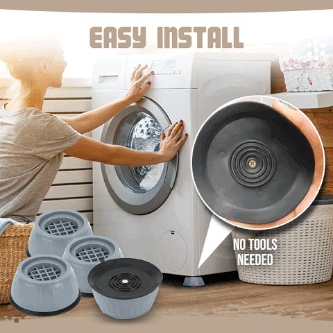 4PCS Non-Vibration Washing Machine Feet