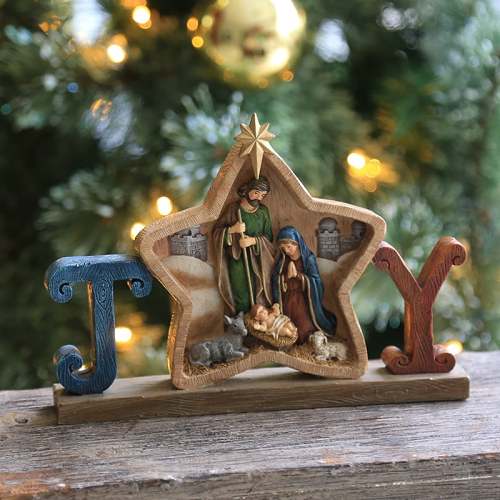 Christian Jesus Birth Scene Decorative