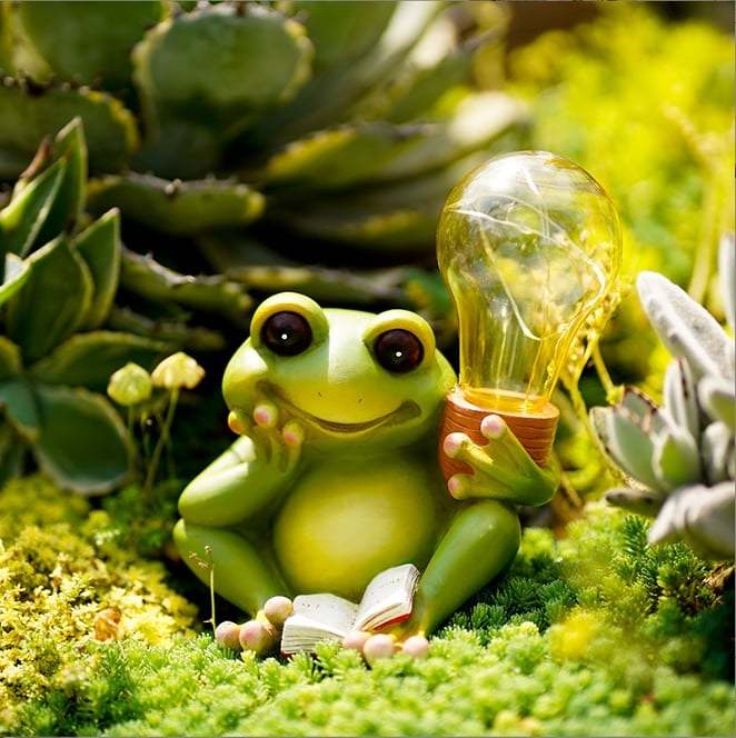 FunnyFrog Garden Decoration