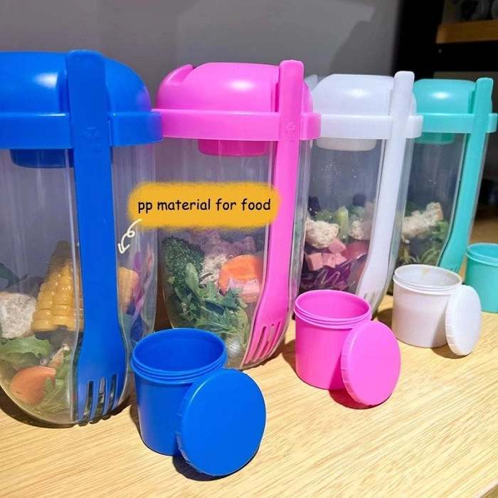 2022 Keep Fit Salad Meal Shaker CupBuy 2 Get 1 Free