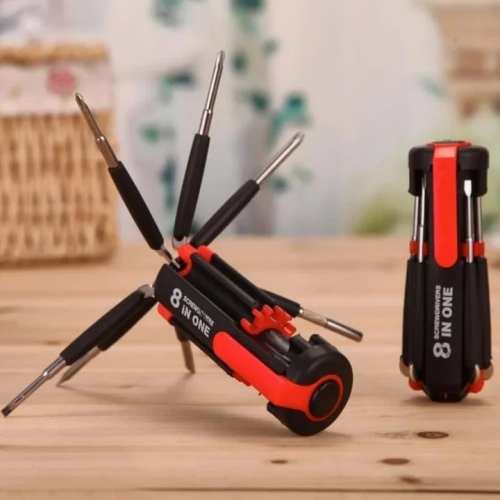 8 Screwdrivers In 1 Tool With Worklight And Flashlight HOT DEAL - 49%OFF