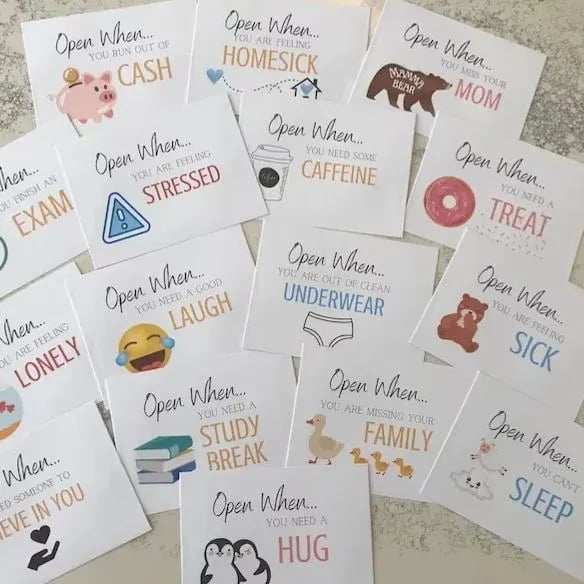 Open When Envelopes