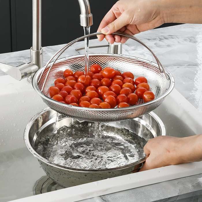 (HOT SALE NOW 49% OFF) - All-In-One Stainless Steel Steamer With Handle