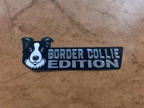 Bull Terrier Dog Car Badge Laser Cutting Car Emblem Saint Bernard Basset Hound Greyhound Point