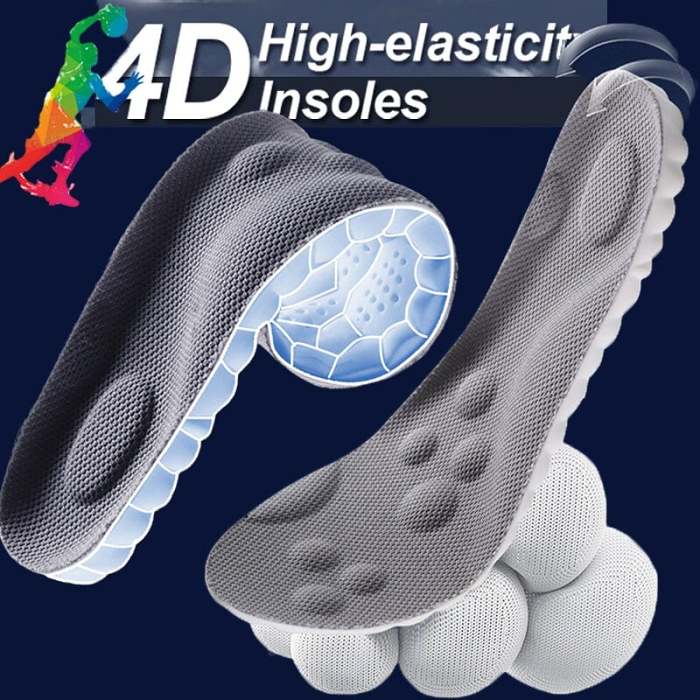 4D Cloud Cushion Shoe Inserts