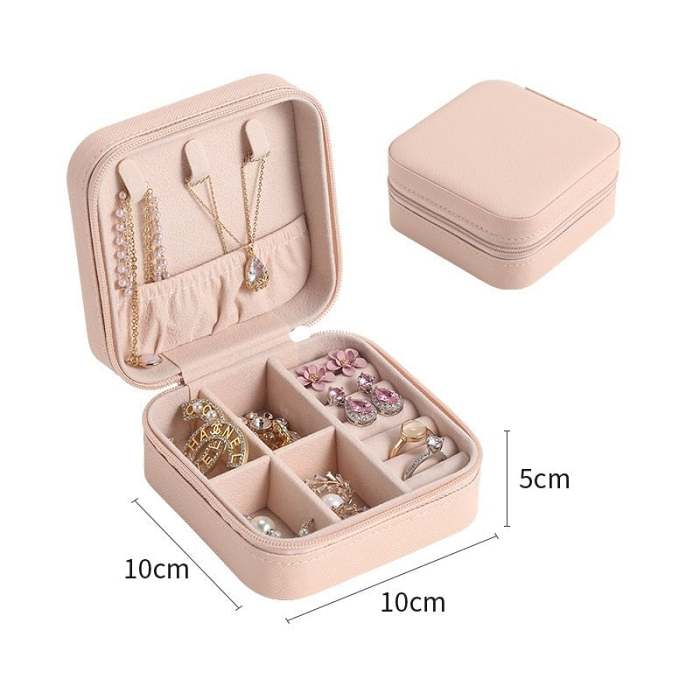 (Buy 2 Free Shipping & Extra $10 OFF)   Portable Anti-oxidation Jewelry Storage Box